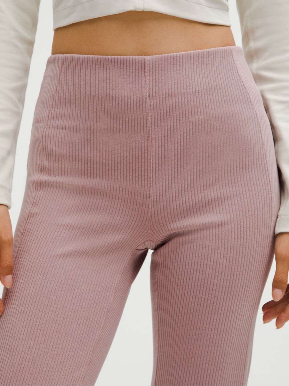 Lululemon Ribbed Softstreme Flared Pant-TALL - Picture 2 of 11